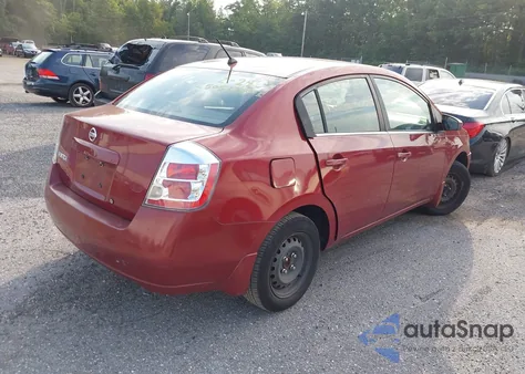 2008 Nissan Sentra 2.0 из США, поврежденный, VIN 3N1AB61E38L698021